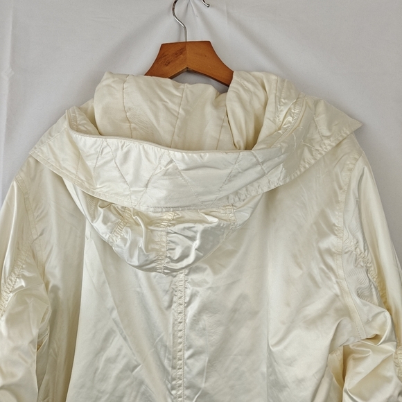 Rare Polo Ralph Lauren Ski Club Blue Label x Pearl White Button Zipper Small - Picture 15 of 16